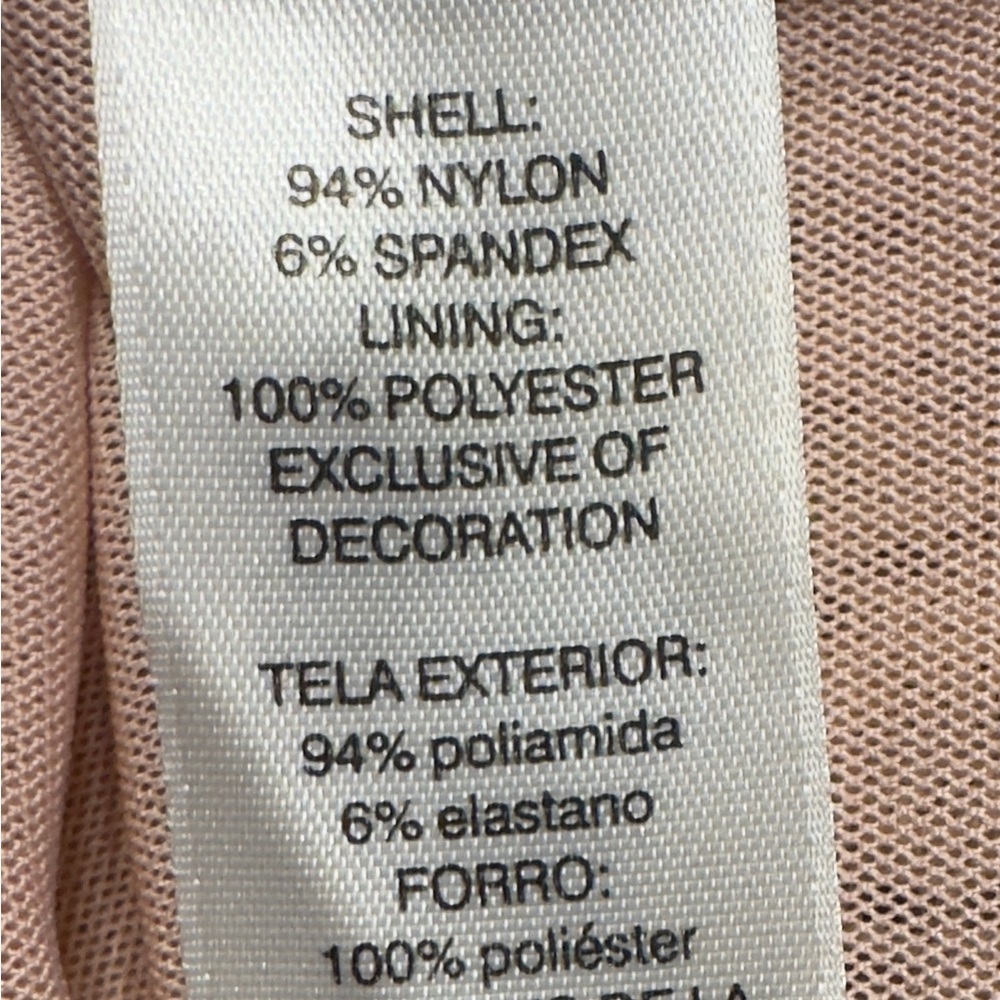 White House Black Market Pink Lace Lined Top - Picture 7 of 7